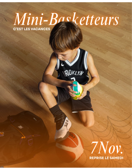 🏀 Mini basket : pause des vacances de la Toussaint