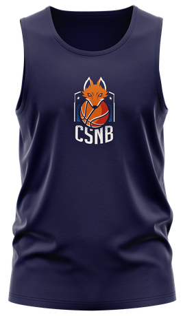 Chasuble réversible bleu/blanc